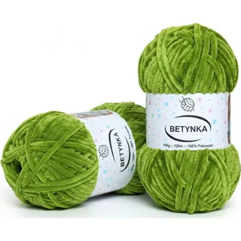 Příze Betynka 375 hračková olivová zelená