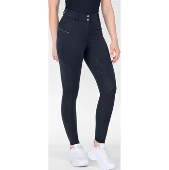 Jezdecké kalhoty ELT Rajtky Romy Glam ELT, s gripem, dámské, deepblue 40