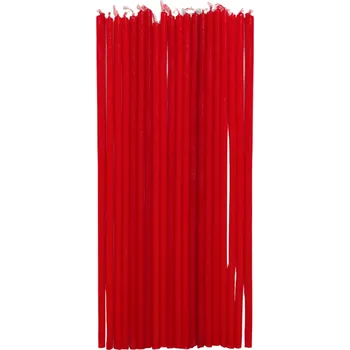 Kave Home Balení dvaceti červených svíček Solvin Ø 0,4 cm