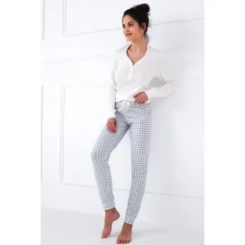 Dámské pyžamo Dámské pyžamo Sensis Desire - bavlna Bílá M