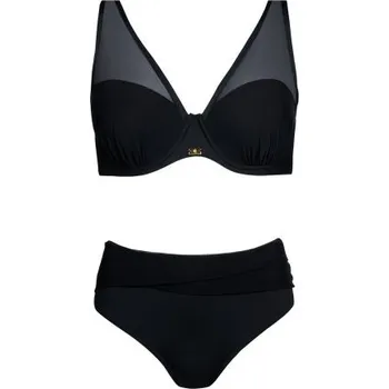 Dámské plavky Dvoudílné plavky Self S730 Fashion 38 Černá 40C