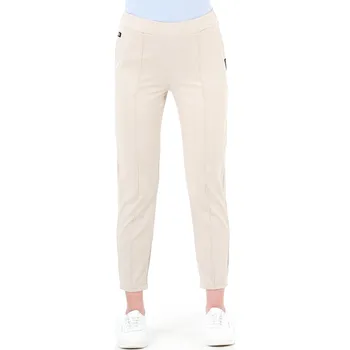 Zdravotnický oděv Louis Lanier Zdravotnické dámské kalhoty na puky v 7/8 délce Larisa Barva: Béžová, Velikost: XS