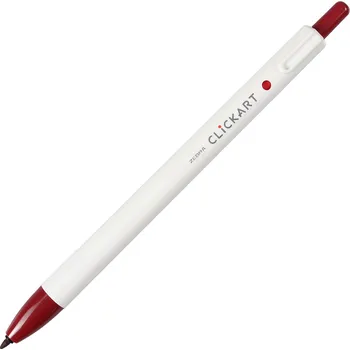 Popisovač Zebra Clickart - výběr barev Barva: 23 - Red Black
