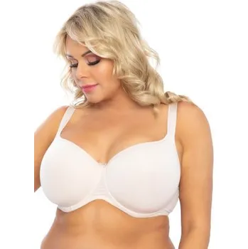 Podprsenka Vyztužená podprsenka Biggi Malisa - spacer Světle béžová 105D