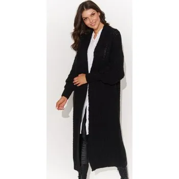 Dámský svetr Kardigan Numinou NU_S91 černý Černá One size