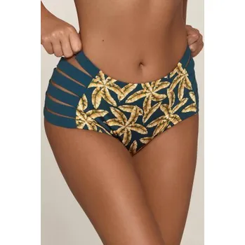 Dámské plavky Spodní díl plavek Dalia Malibu Maxi - s pruhy Tmavě modrá M