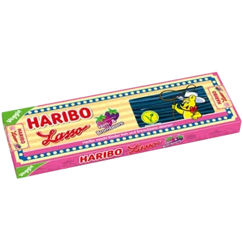 Haribo Lasso veggie Pendreky malina-ostružina 3500g