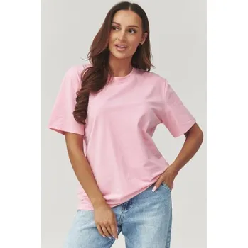 Dámské triko Makadamia C41 - sv. růžové Světle růžová Uni