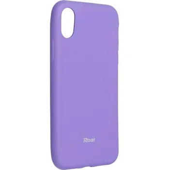 Náhradní kryt pro mobilní telefon Kryt Roar Colorful Jelly Case - iPhone X / XS fialový
