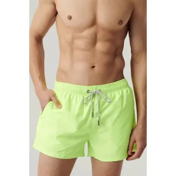 Pánské plavky Pánské plavky Atlantic KMB-222 Světle zelená 2XL