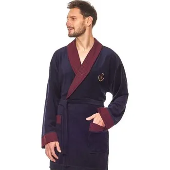 Pánský župan Pánský župan LaL 9101 BJ Tmavě modrá 2XL