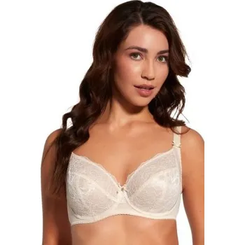 Dámské spodní prádlo Nevyztužená podprsenka Bella Misteria BS-84 Světle béžová 90B