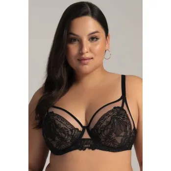 Podprsenka Nevyztužená podprsenka Ava Lingerie 2146 Bralette Černá 100C