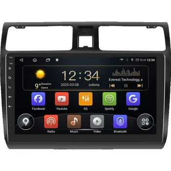Autorádio Isudar 2DIN autorádio T75-IEV73 Android, Suzuki Swift I (Gen 3)