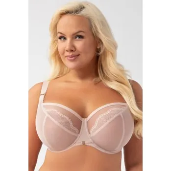 Podprsenka Nevyztužená podprsenka Gorsenia K900 Ida Béžová 100G