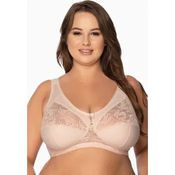 Dámské spodní prádlo Nevyztužená podprsenka Gaia 1162 Melodie - bez kostice Béžová 100I