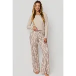 Dámské pyžamo mefemi Noelia Cappucino XL