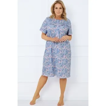 Dámská noční košile Noční košile Italian Fashion Facelia - bavlna Modrá M