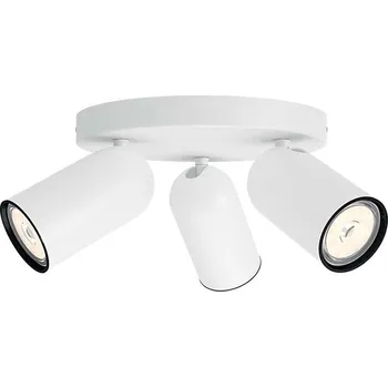 Bodové svítidlo Philips - LED RGBW Stmívatelné bodové svítidlo PONGEE 3xGU10/4,8W/230V bílá + DO