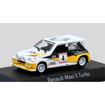 autíčko Renault Maxi 5 Turbo 1986 Rally Asturias 4 1:43 - NOREV Renault Maxi 5 - kovový model