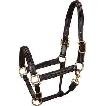 Kožená ohlávka Equestro FULL