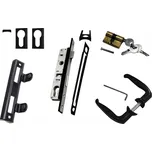 Pilecký Set příslušenství pro dvoukřídlou bránu IDEAL - UNIVERSAL, antracit (RAL 7016)
