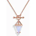 ELENYS Royal Fashion náhrdelník 14K růžové zlato Vermeil SKA