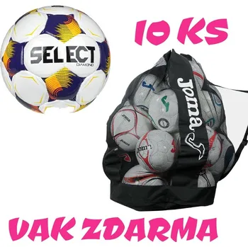 Fotbal 10 x Fotbalový míč Select FB FB Diamond +vak na míče JOMA