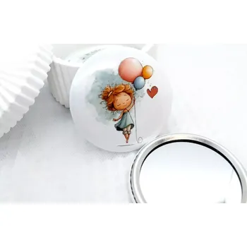 Kosmetické zrcátko Mám balónky, zrcátko průměr 58 mm, 1 kus