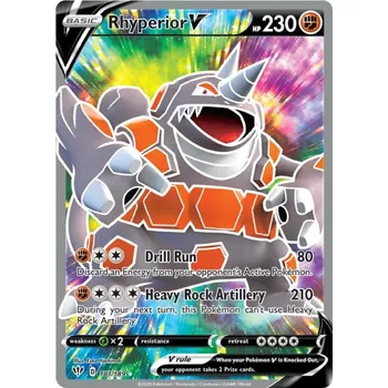 Sběratelská karetní hra Rhyperior V 181/189 - Darkness Ablaze