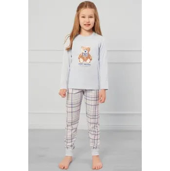 Dívčí pyžamo Italian Fashion Katrin - bavlna Světle modrá 6 let