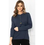 Tričko Italian Fashion Gordo - bavlna Tmavě modrá L