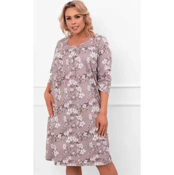 Dámská noční košile Noční košile Italian Fashion Oszima - bavlna Cappucino M