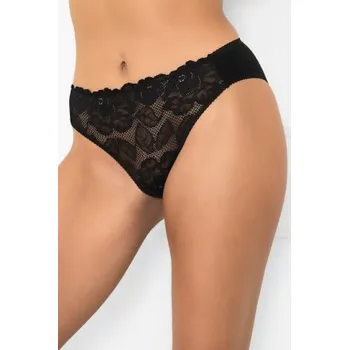 Dámské spodní prádlo Kalhotky Italian Fashion Libra midi Černá S