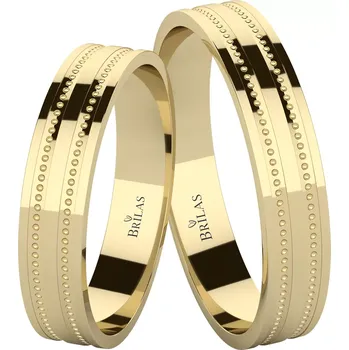 Prsten Selenis Gold - snubní prsteny ze žlutého zlata