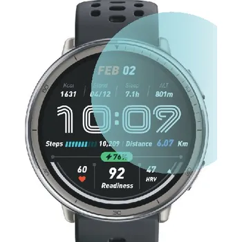 Pouzdro na mobilní telefon 3ks Flexi ochranná fólie na displej pro Amazfit Active 2