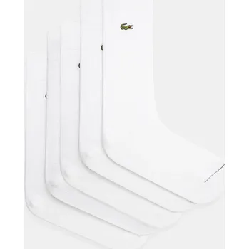 Pánské oblečení Ponožky Lacoste 5-pack RA8069 bílá 00X, vel. 39/42