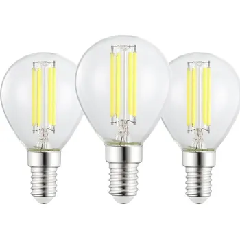 Žárovka Eglo LED žárovka VINTAGE E14 2,2W 230V 470lm 2700K SADA 3x
