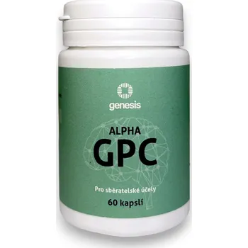 Přípravek na podporu paměti a spánku Genesis Alpha-GPC (60 kapslí) - L-alfa-glycerylfosforylcholin