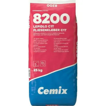 Průmyslové lepidlo Cemix 8200 C1T lepidlo 25 kg