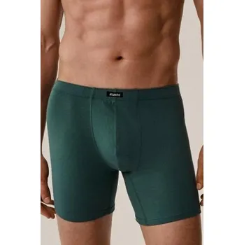 Pánské spodní prádlo 2 PACK boxerky Atlantic 2MH-173 Zeleno-tmavěmodrá S