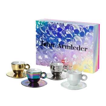 Illy kolekce 2025 JOHN ARMLEDER - kapučíno 4 ks