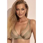 Nevyztužená podprsenka Kinga SC-1181 Lou Khaki 90D