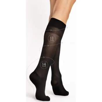 Dámské ponožky Podkolenky Fiore M 2107 Travel Černá Uni