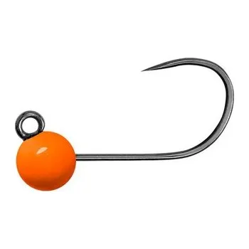 Delphin Wolframový jig T-AREA BL Fluo oranžový 5,5 mm / 1,5 g / #4 – 5 ks