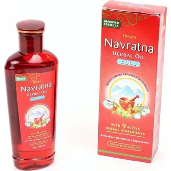 Masážní přípravek Ajurvédský masážní olej Himani Navratna var.: 300 ml