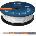 Vodič koax Geti 121CU PVC (100m cívka)