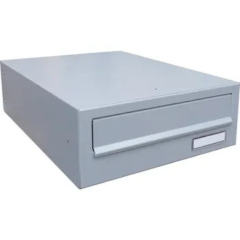 Železářství Poštovní schránka (300x110x385 mm), max. formát listu: C6, šedá