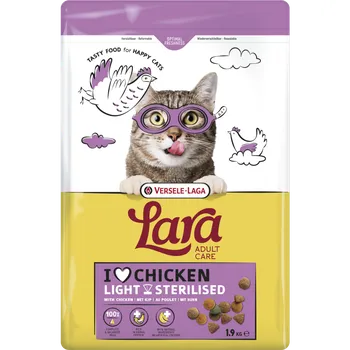 Versele Laga VERSELE-LAGA LARA adult - granule pro dospělé kočky STERILIZED s kuřecím masem 1,9 kg