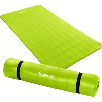 podložka na cvičení Podložka na fitness a cvičení, NBR pěna 190x100x1,5 cm, zelená